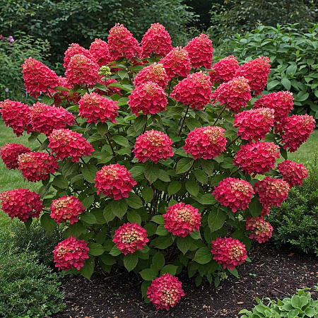 Фото Гортензия метельчатая Вимс Ред