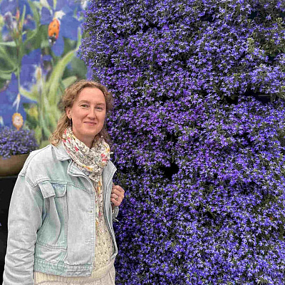 Лобелия Мастерпис Блю Виз Ай