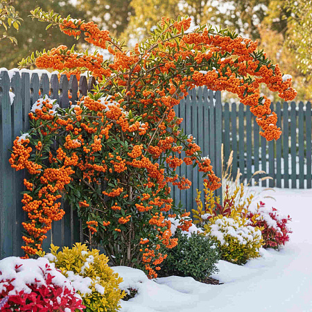 Фото Пираканта гибридная Оранж Чармер