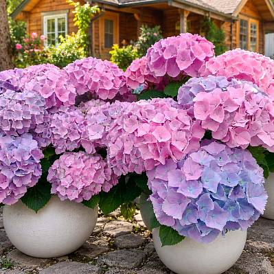Фото Гортензия крупнолистная Боденси