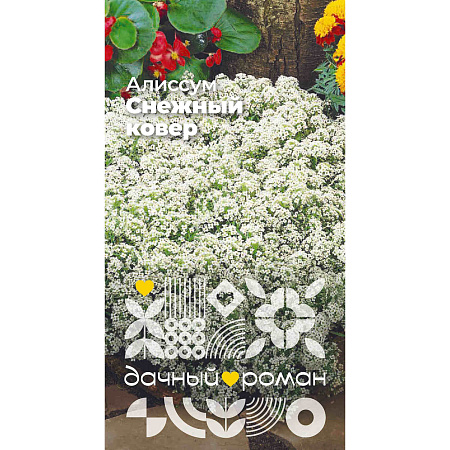 Фото Семена Алиссум Снежный ковёр, 0,3 гр. Дачный роман
